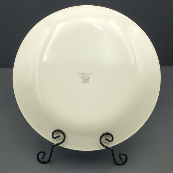 Corelle English Breakfast Dinner Plates Corning Sandstone Beige Pink Blue Floral - Picture 4 of 5